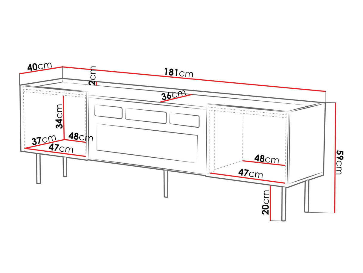 Mueble TV 554569
