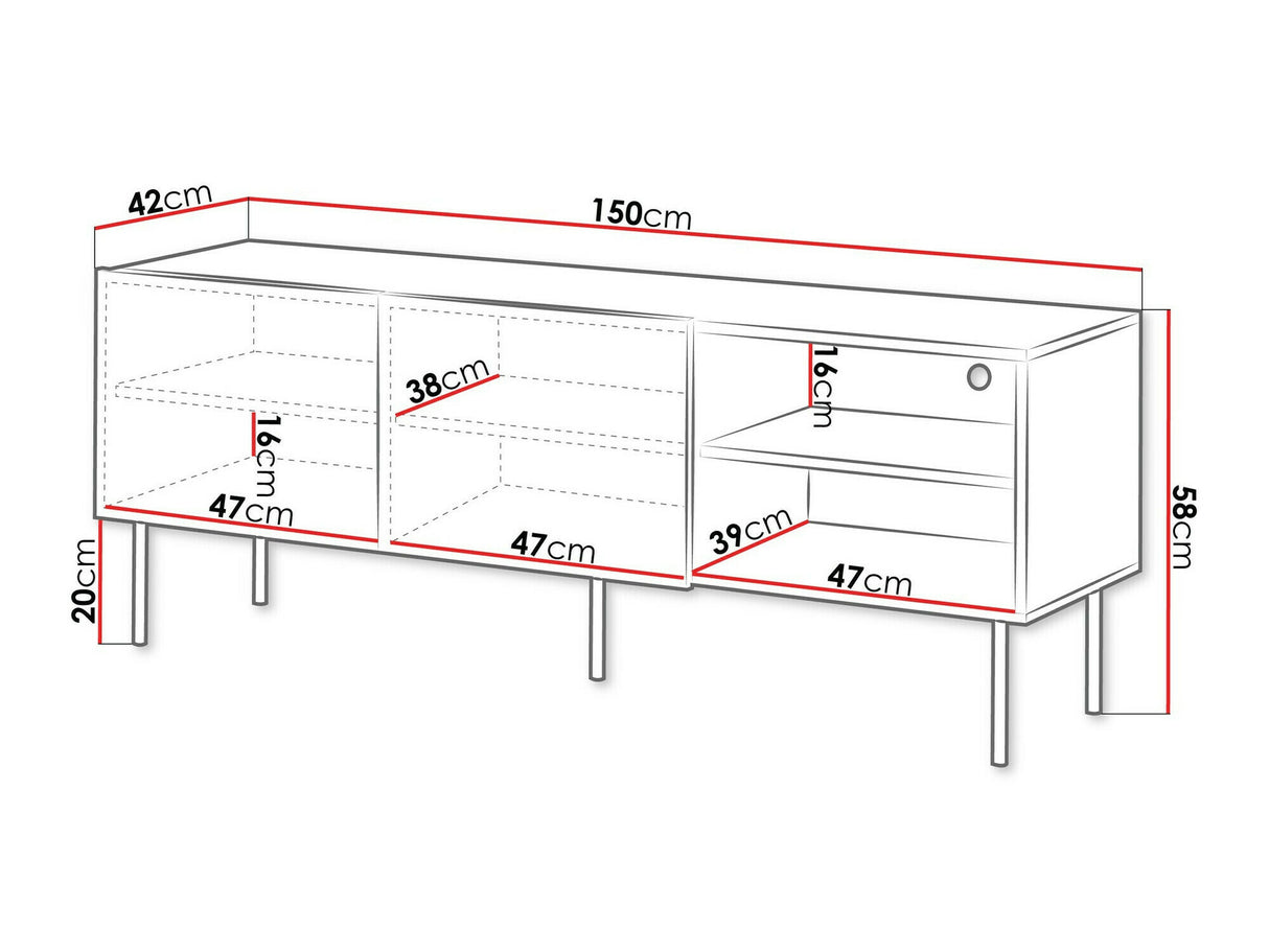 Mueble TV 554608