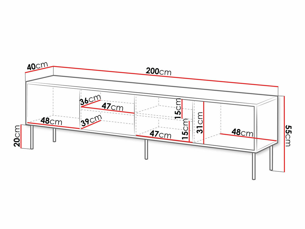 Mueble TV 554762
