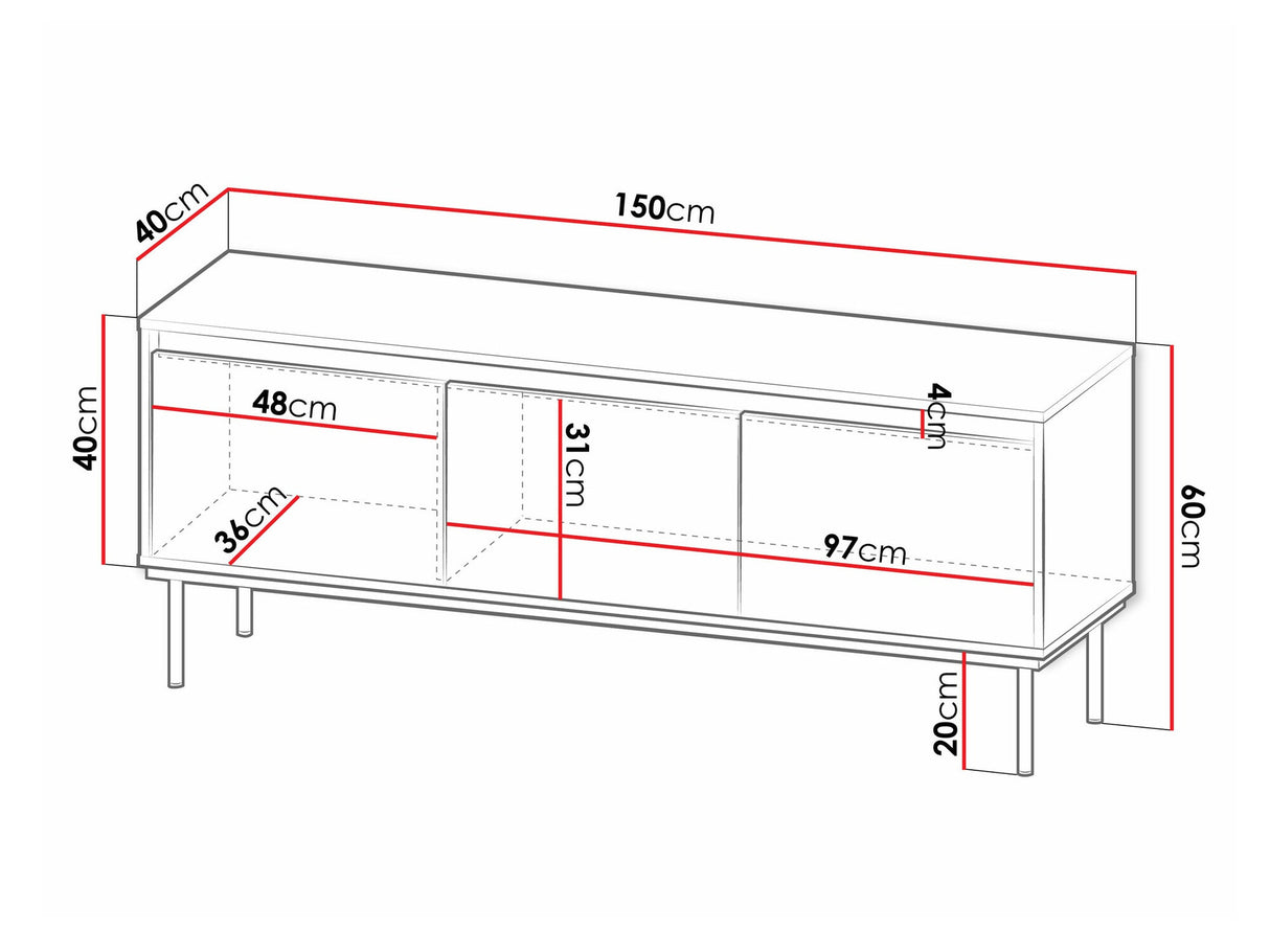Mueble TV 554980