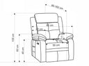 Sillón reclinable Dulctudo