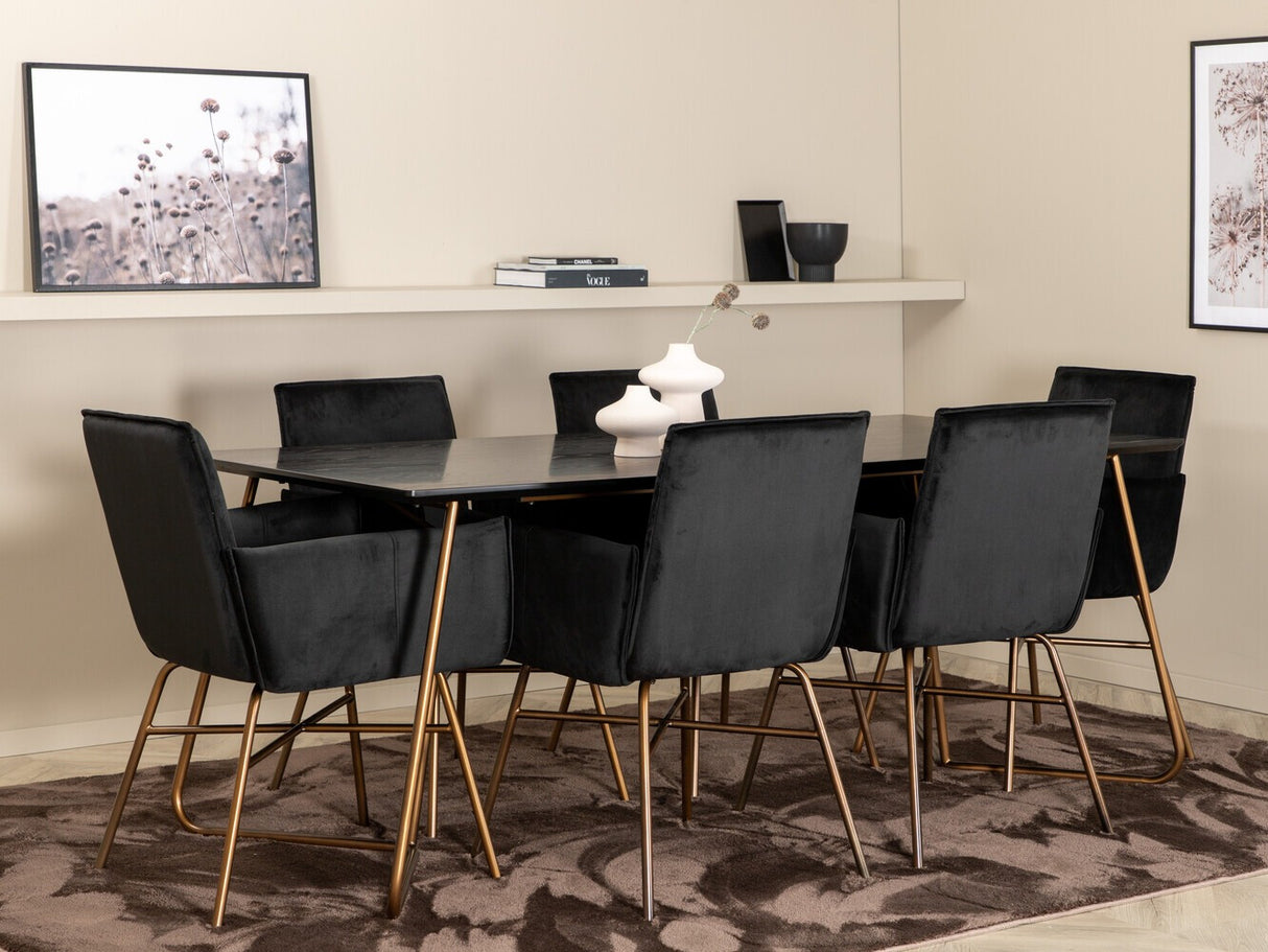 Conjunto de mesas y sillas para comedor 432449
