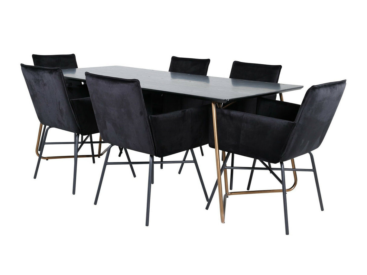 Conjunto de mesas y sillas para comedor 432449