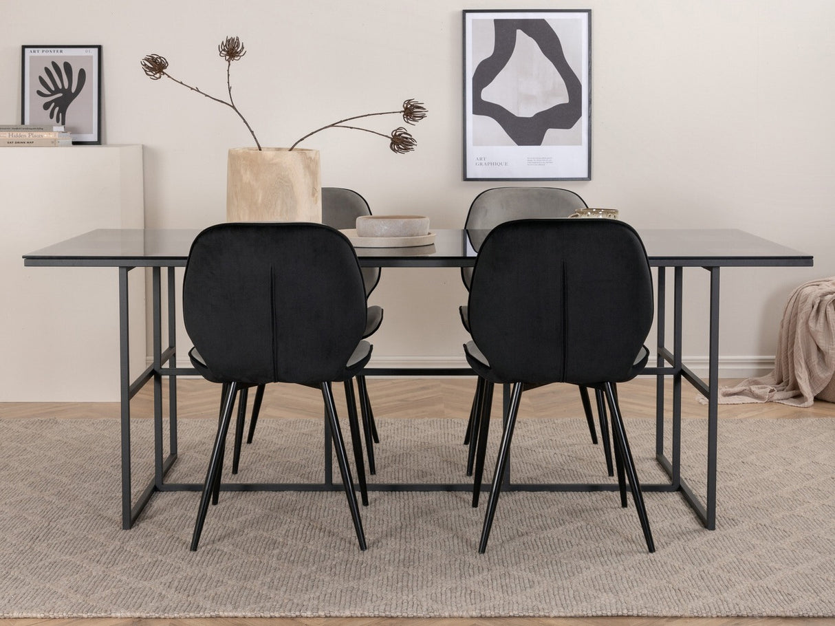 Conjunto de mesas y sillas para comedor 429054