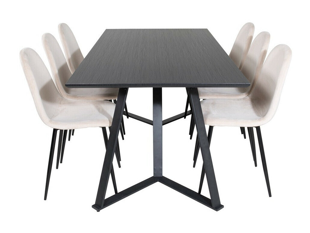 Conjunto de mesas y sillas para comedor 425457