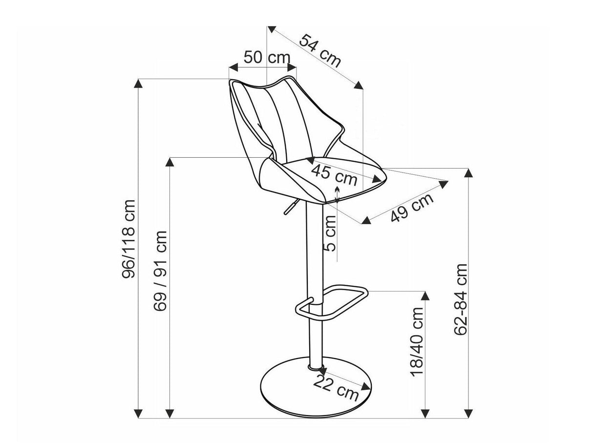Silla de barra 560593