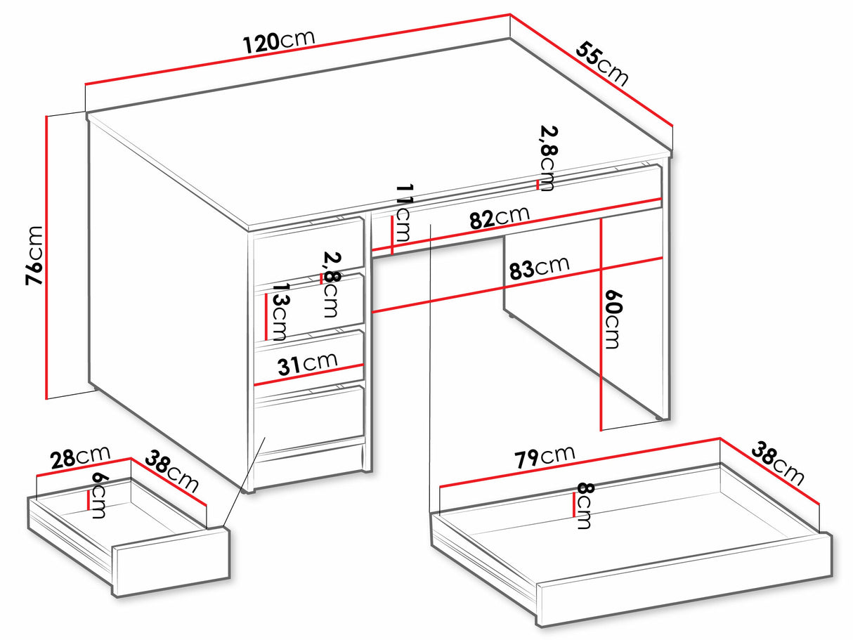 Mesa de oficina 111075