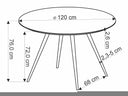 Conjunto de comedor Houston 1839