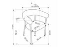 Conjunto de comedor Houston 1839