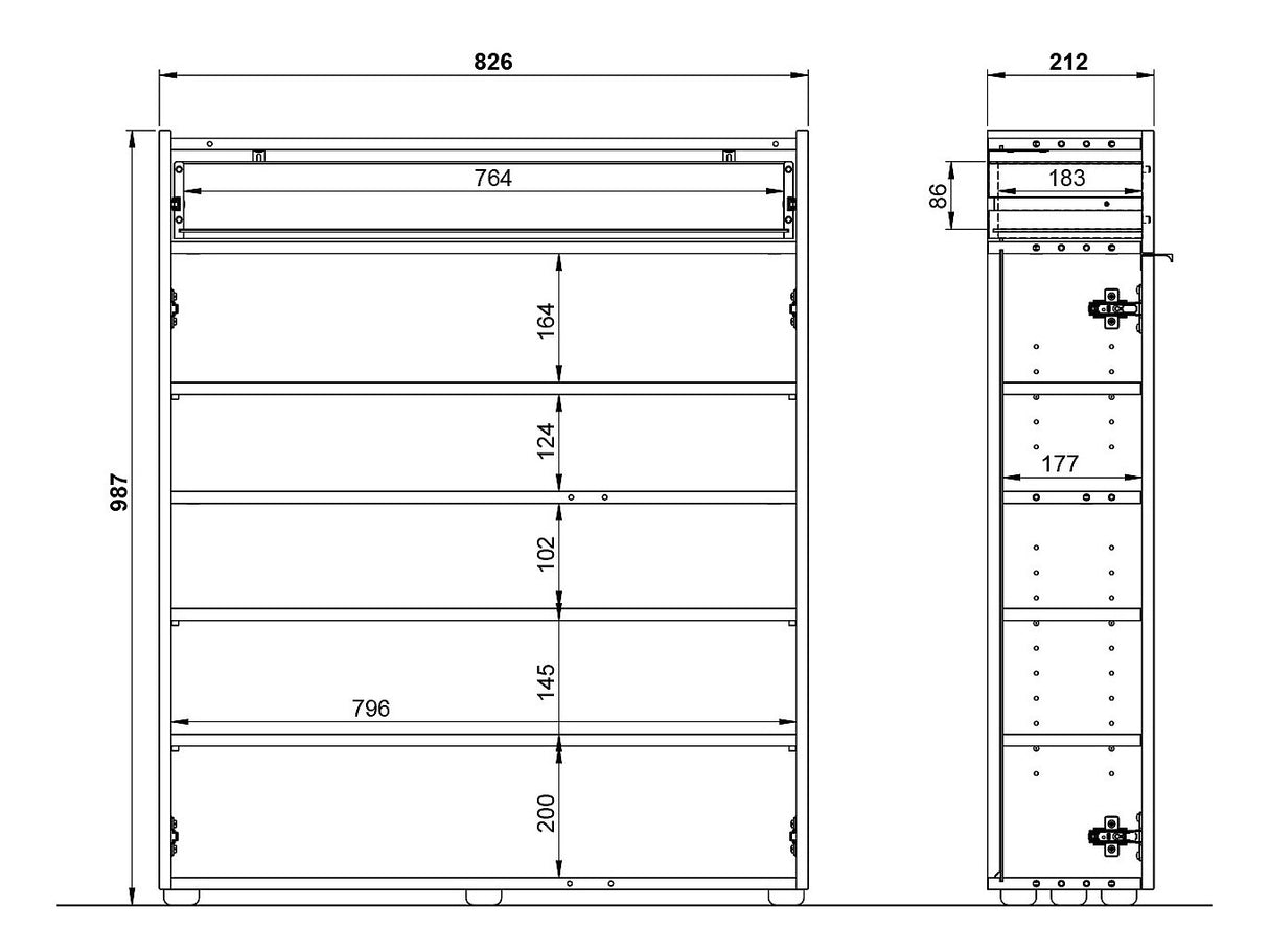 Estante para zapatos 565395