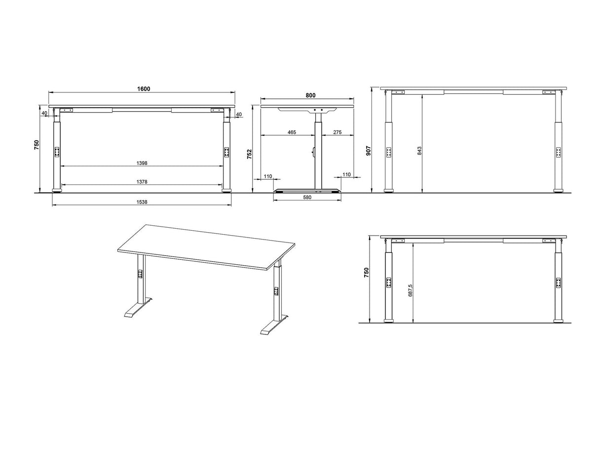 Mesa de oficina 565627
