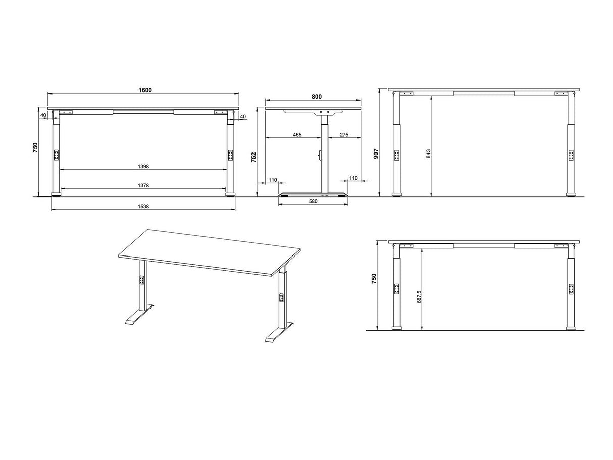 Mesa de oficina 565627