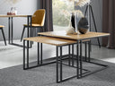 Conjunto mesa de centro Tempa