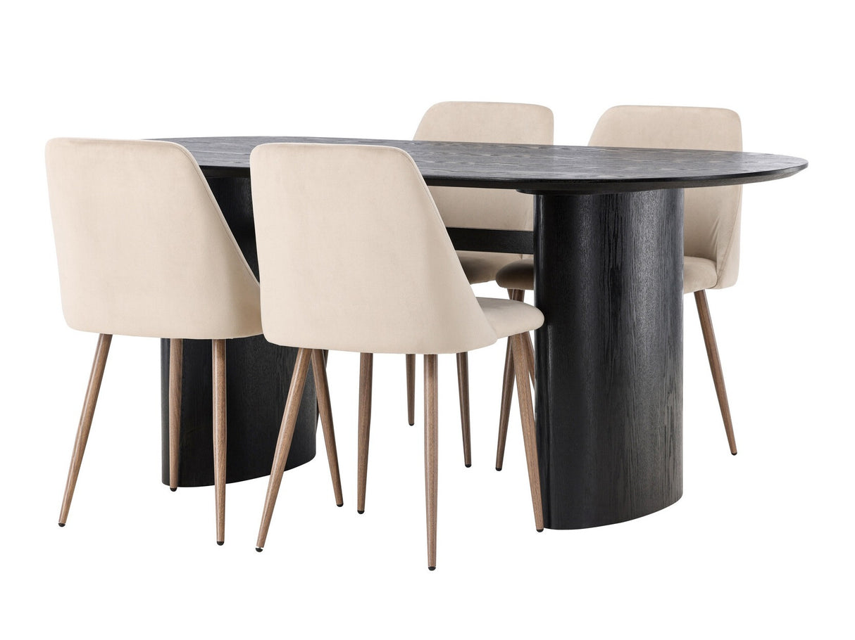 Conjunto de mesas y sillas para comedor 498451