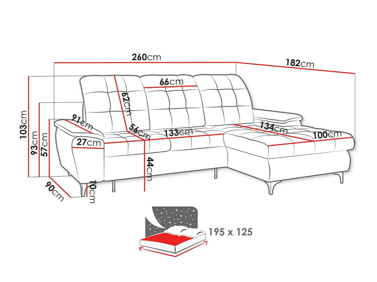 Sofá rinconero 568679