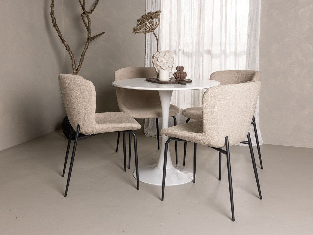 Conjunto de mesas y sillas para comedor 569778