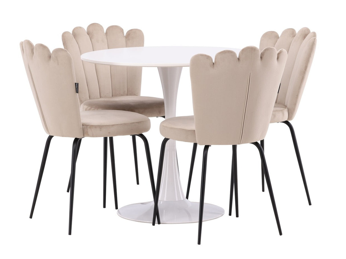 Conjunto de mesas y sillas para comedor 569830