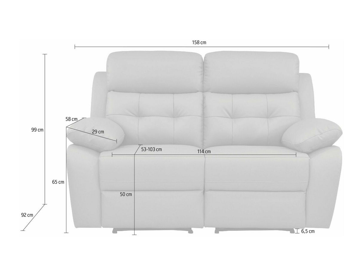 Sofá reclinable 592160
