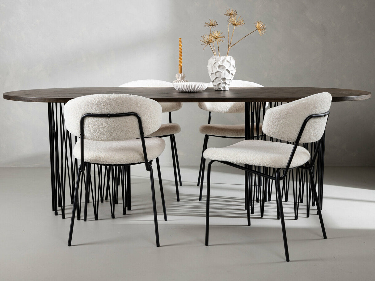 Conjunto de mesas y sillas para comedor 573902