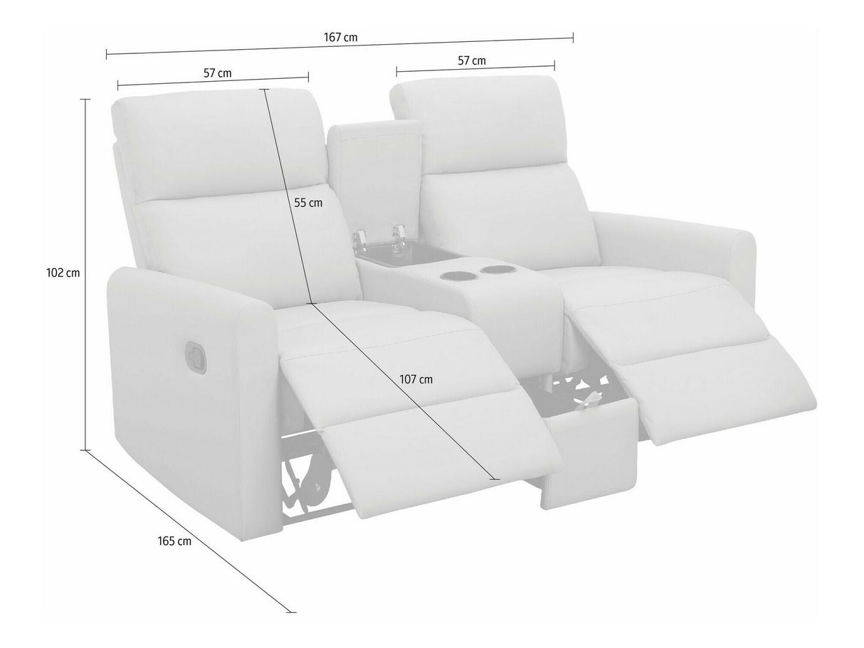 Sofá reclinable 574938