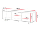 Mueble TV Pruda