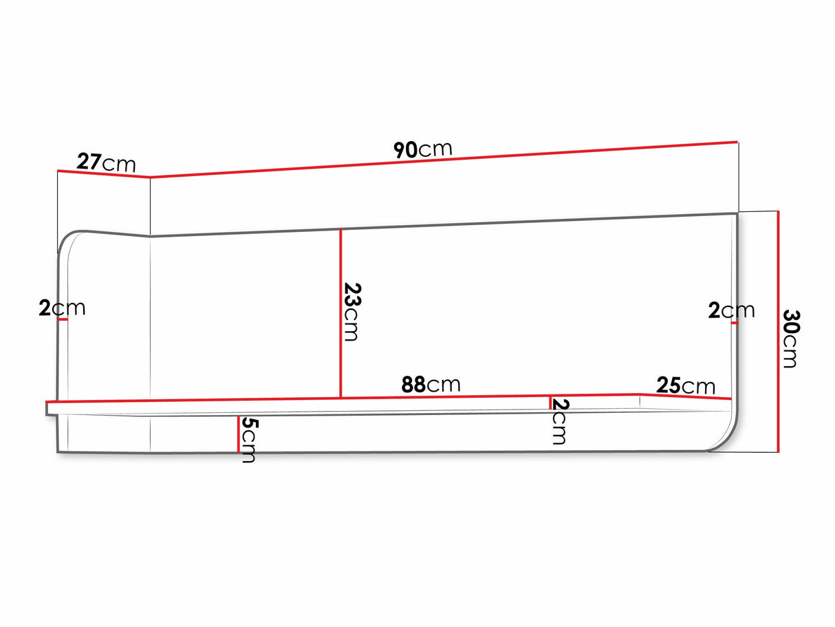 Estantería de pared 576361