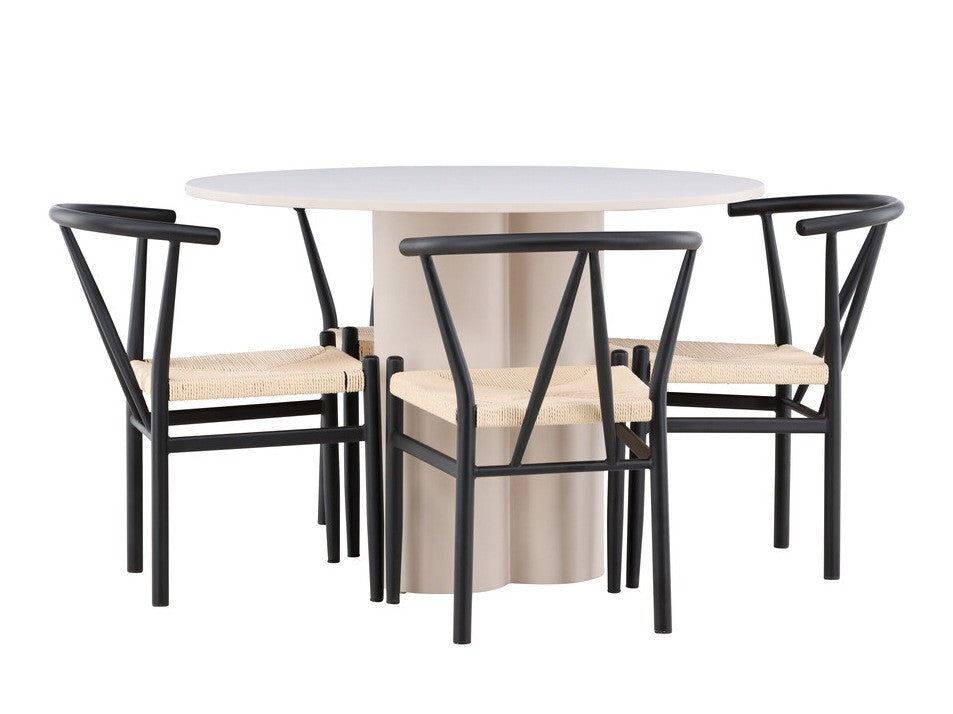 Conjunto de mesas y sillas para comedor 577442