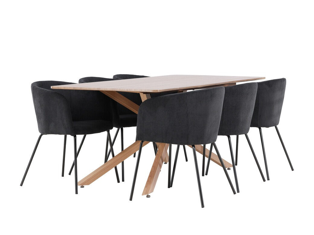 Conjunto de mesas y sillas para comedor 577452