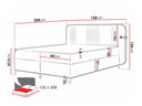 Cama continental Piner