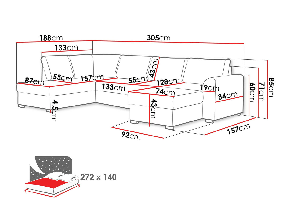 Sofá rinconero 116426