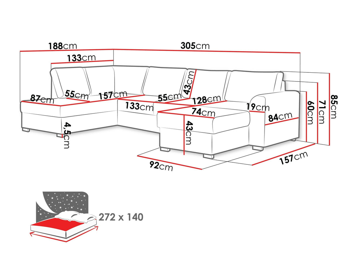 Sofá rinconero 116426