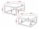 Conjunto mesa de centro Infula
