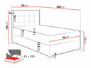 Cama continental Aedifix