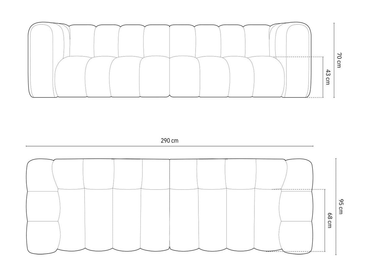 Sofá modular 592107