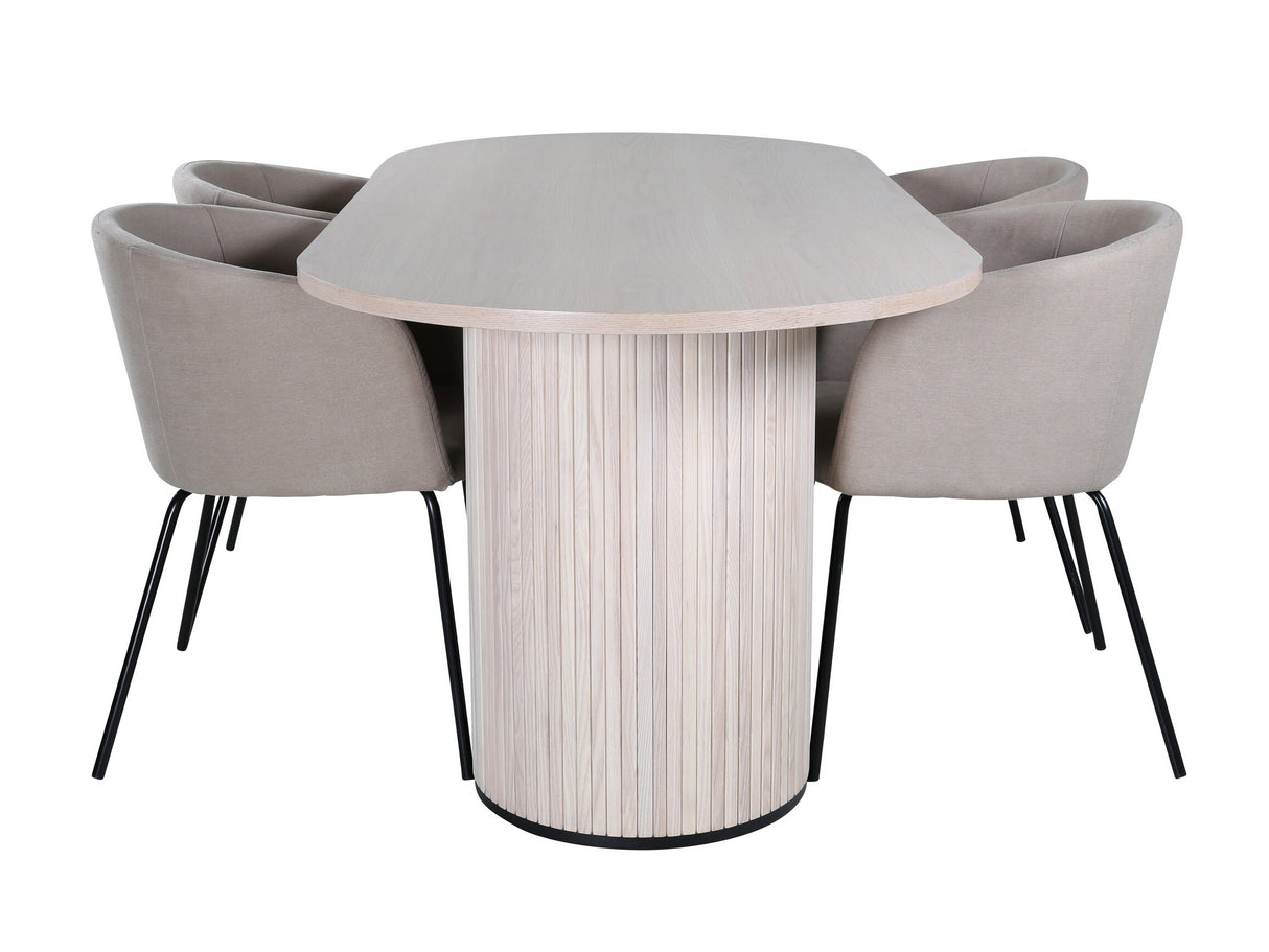 Conjunto de mesas y sillas para comedor 433470