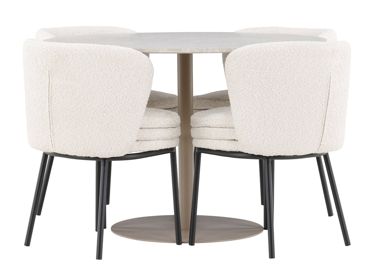 Conjunto de mesas y sillas para comedor 595039