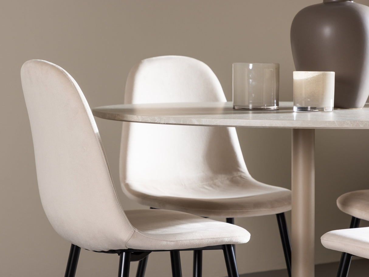 Conjunto de mesas y sillas para comedor 595078