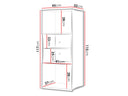 Armario de pared Tivdalu 102