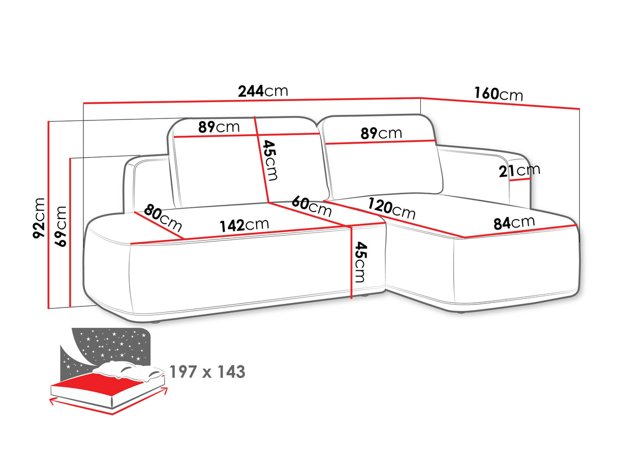Sofá rinconero 596378