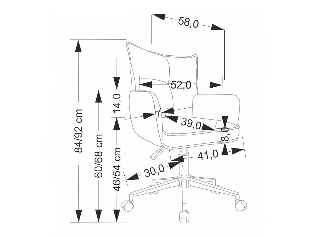 Silla de oficina 599518