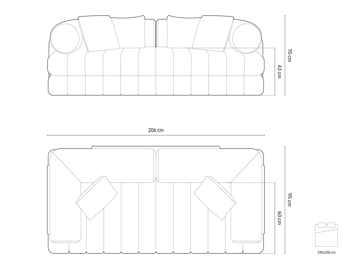 Sofá cama 599559