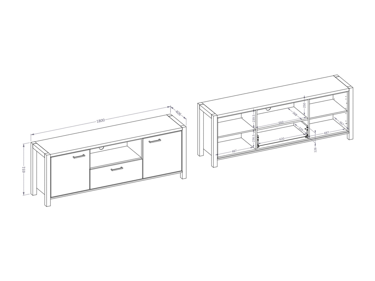 Mueble TV 452823