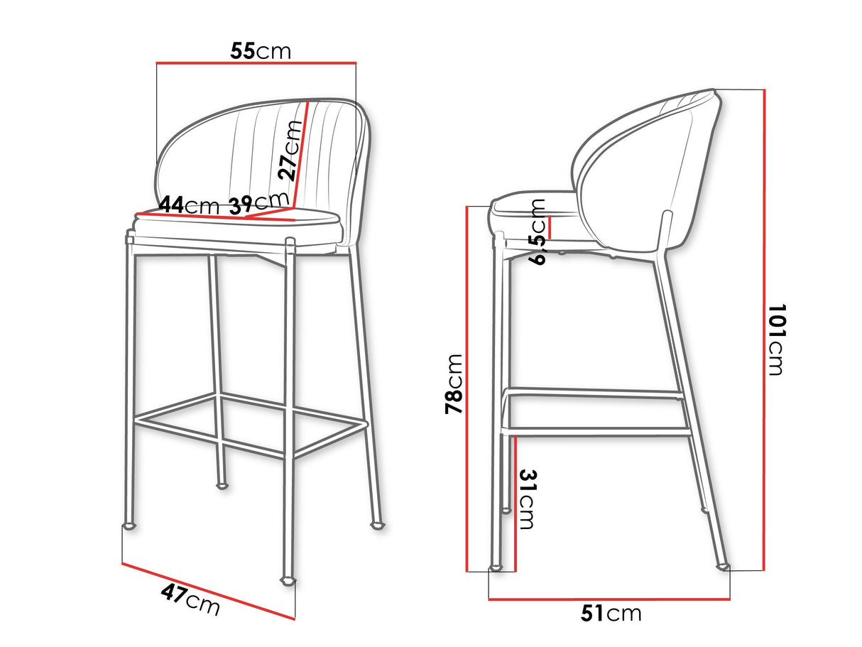 Silla de barra 606727
