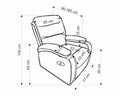 Sillón reclinable Formes