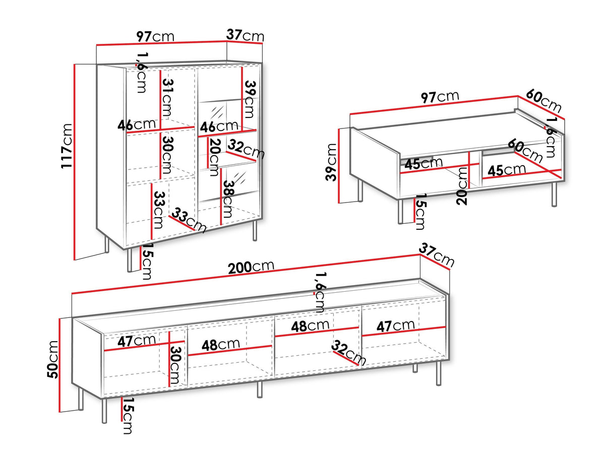 Conjunto de salón 608127