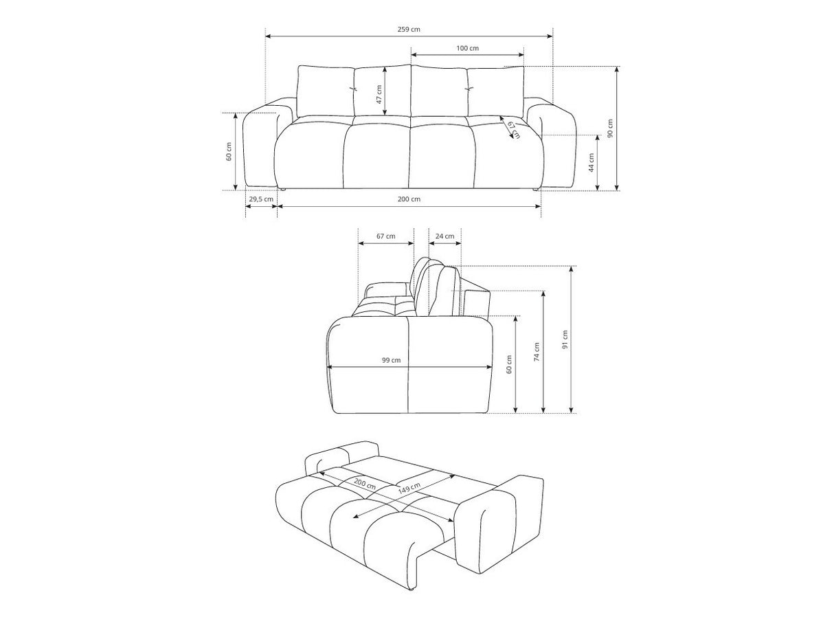 Sofá cama 576668