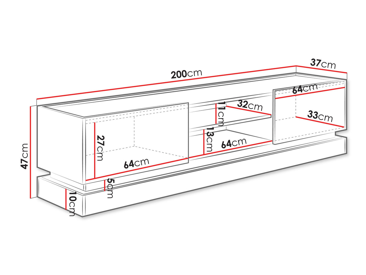Mueble TV 611876