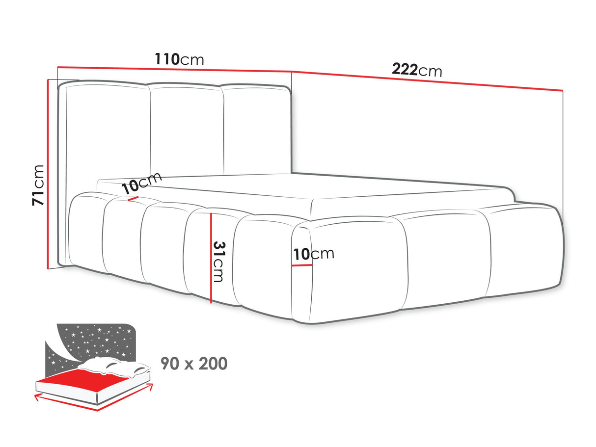 Cama 615556