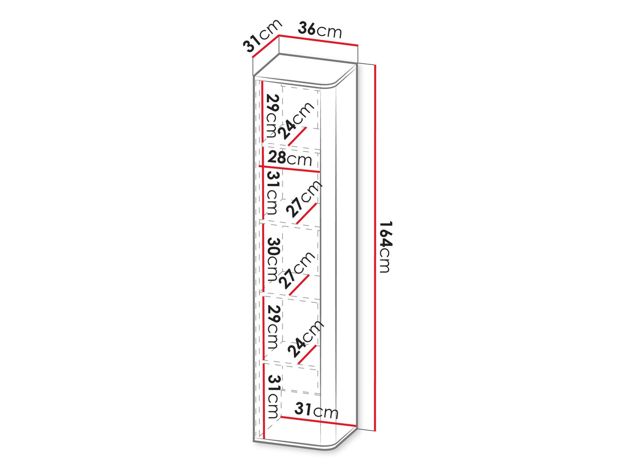 Estantería de pared 615670