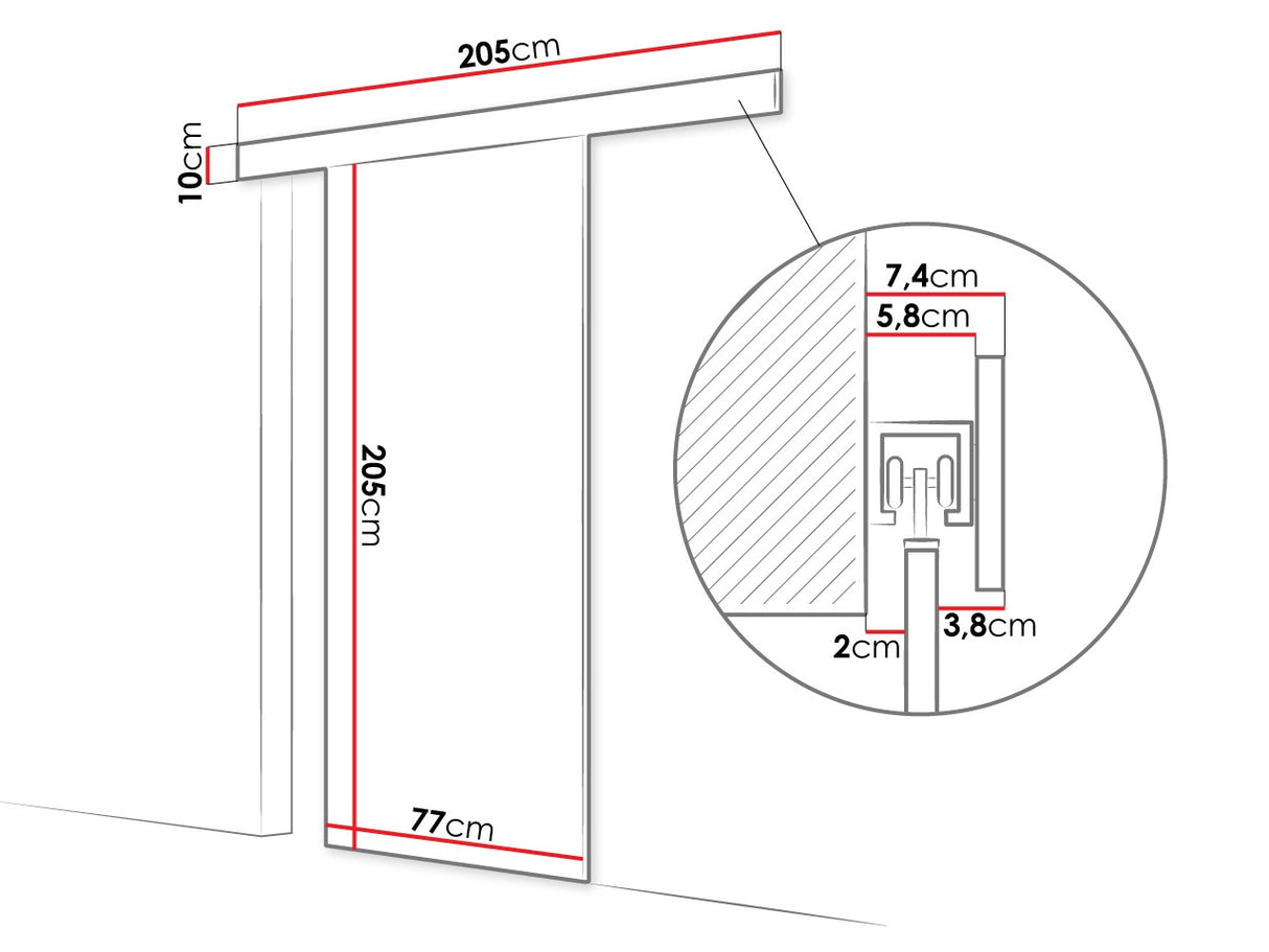 Puerta corredera 505111